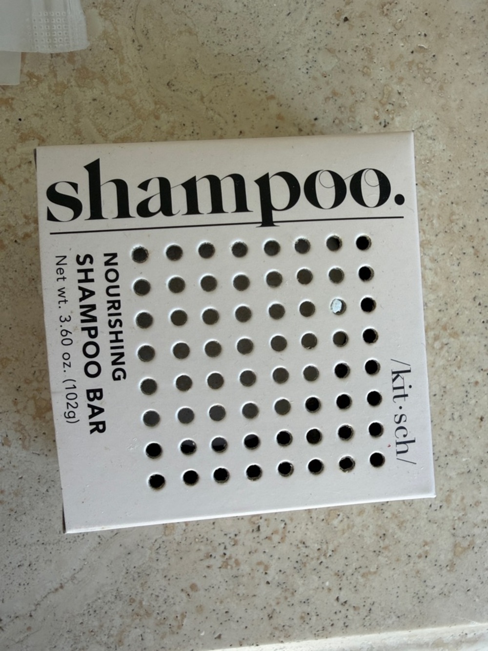 Kitsch Nourishing Shampoo Bar - White